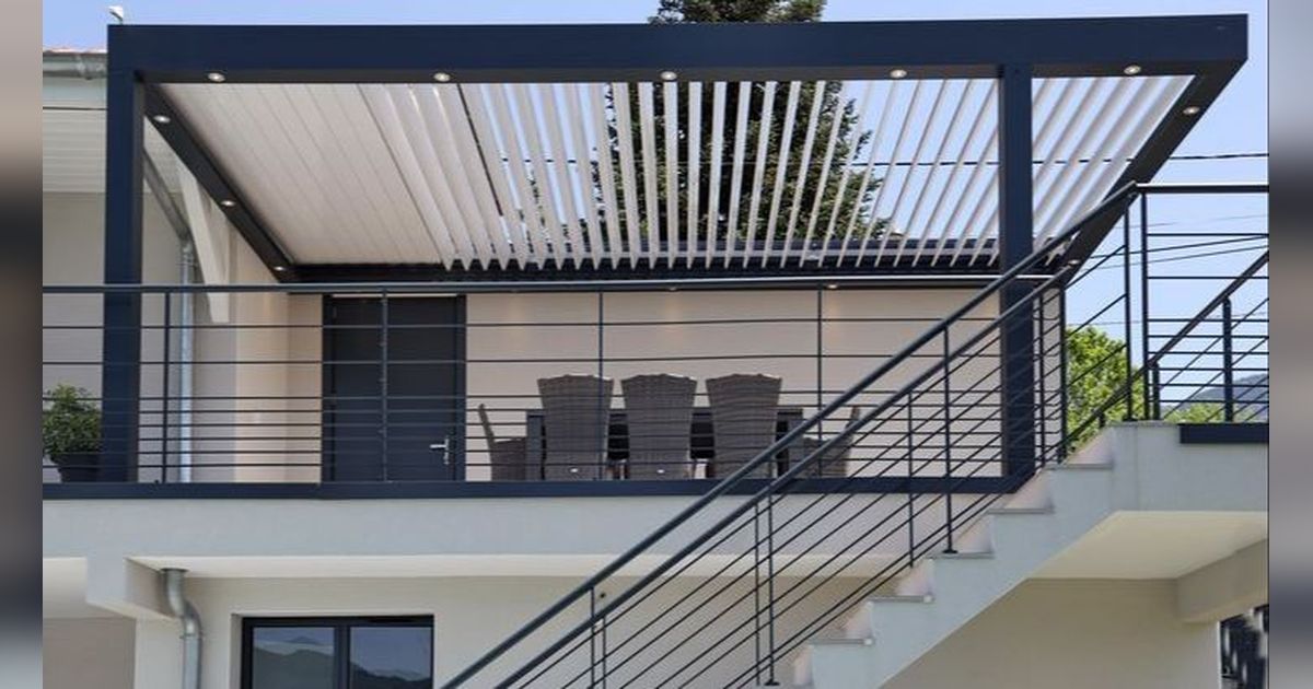 10 Ide Desain Balkon Terbuka yang Bergaya Minimalis dan Cocok untuk Bersantai
