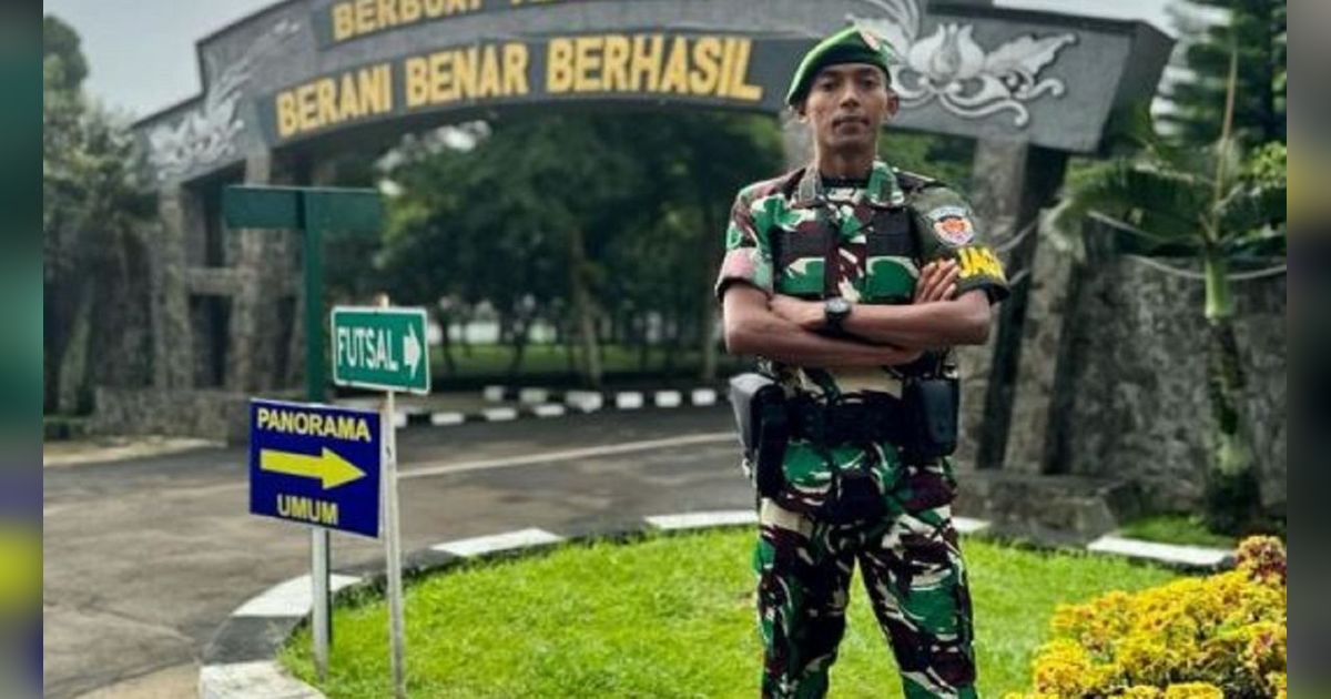 Selalu Bersyukur, Perwira TNI AD Berbagi Nasi Bungkus di Jalanan Untuk Para Pemulung Dibanjiri Pujian