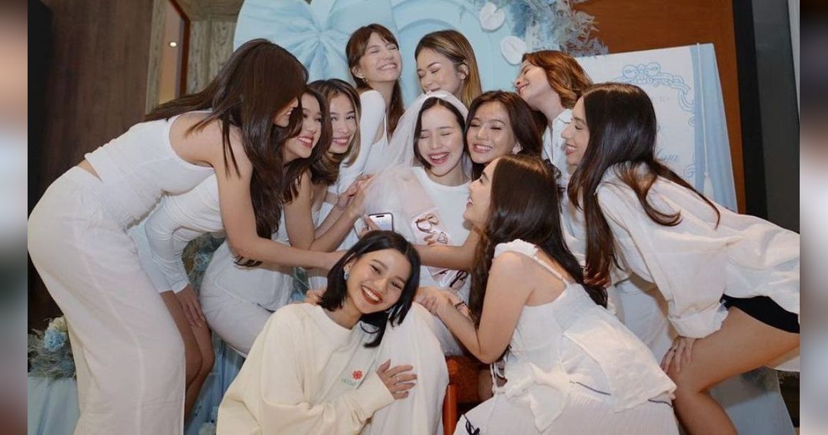 Deretan Seleb Bridesmaid Pernikahan Beby Tsabina, Dipenuhi Bidadari Cantik Salah Satunya Artis Thailand