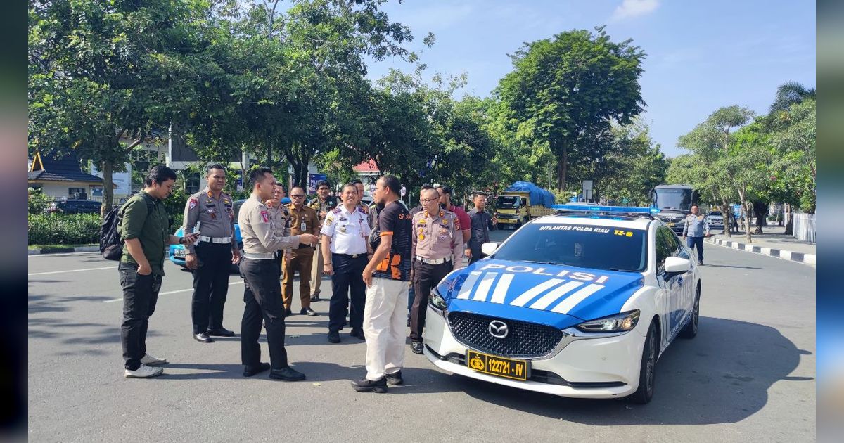 Ini Rute Riau Bhayangkara Run, Perbaikan Jalan Rusak Dikebut