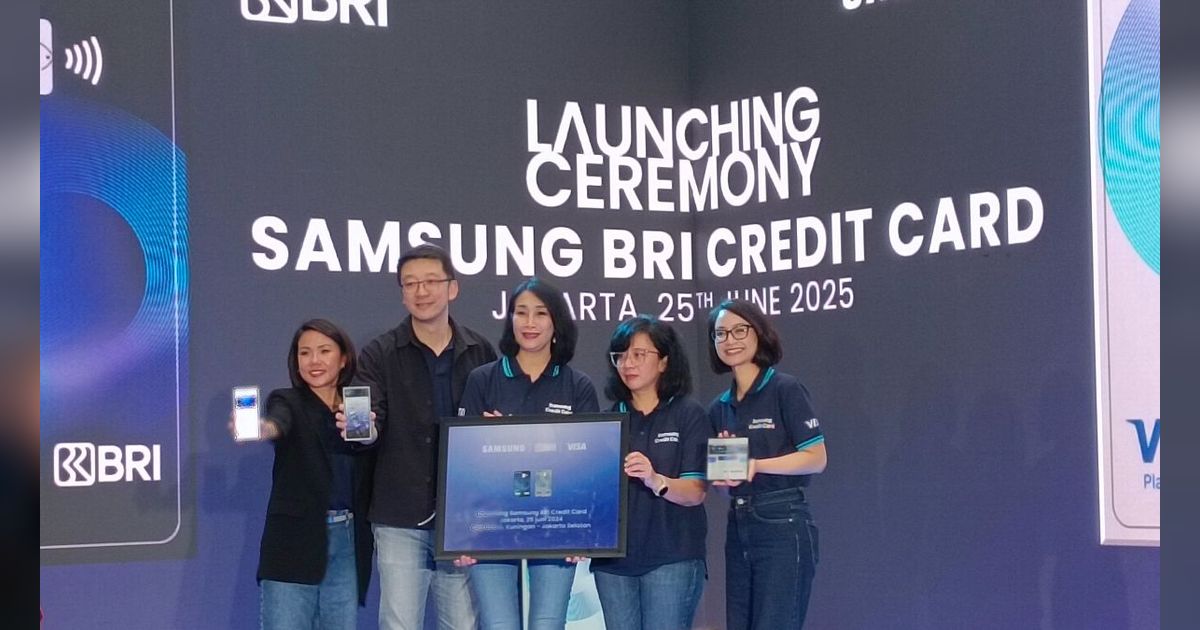 BRI, Samsung dan Visa Kolaborasi Luncurkan Samsung BRI Credit Card, Cicilan 0 Persen