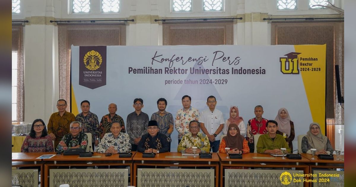 Majelis Wali Amanat UI Umumkan Pendaftaran Bakal Calon Rektor UI Periode 2024-2029