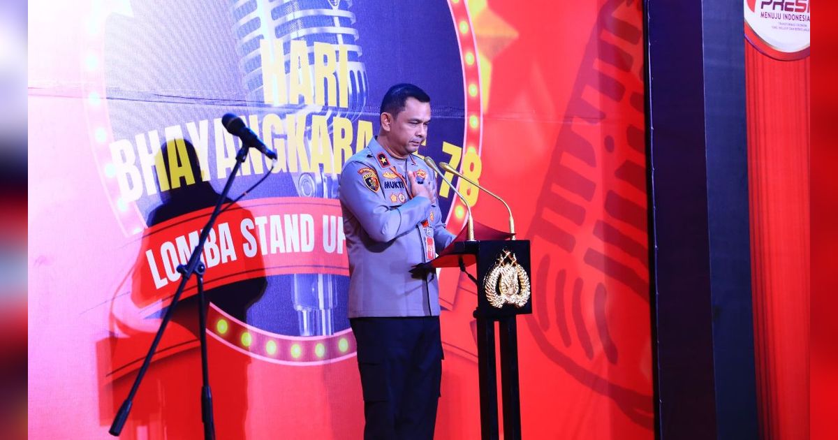 Gelar Acara Stand Up Comedy HUT Bhayangkara, Polri: Kritik Kita Tindaklanjuti