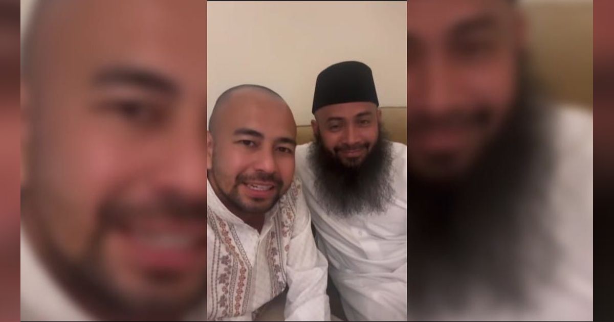 8 Momen Raffi Ahmad saat Bertemu Ustaz Syafiq Basalamah, Didoakan Hajinya Mabrur dan jadi Contoh Inspirasi Bagi Masyarakat Indonesia