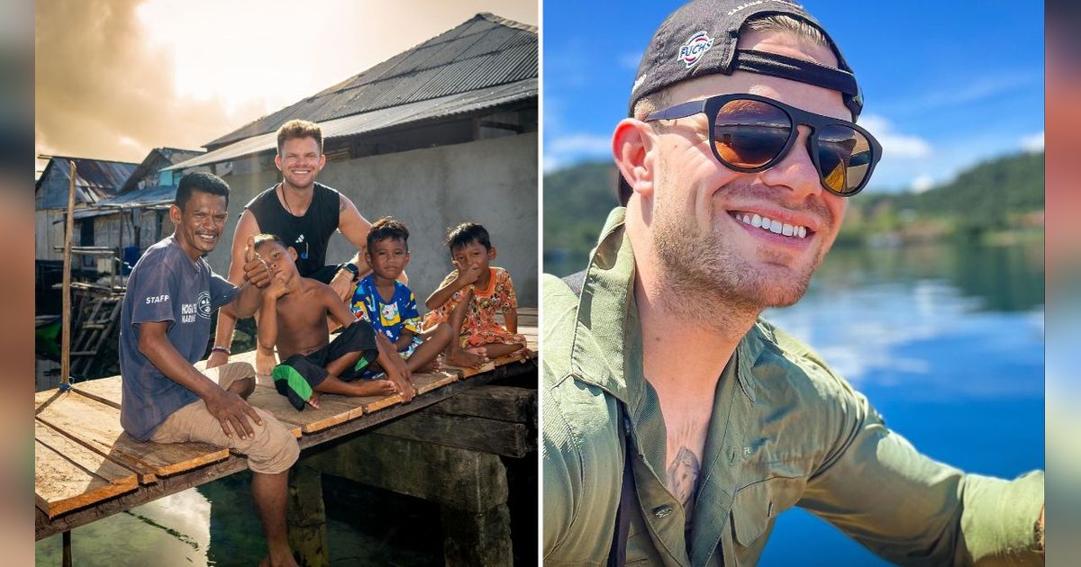 YouTuber Bule Asal Denmark Ini Berhasil Perbaiki Jembatan di Wakatobi, Aksinya Banjir Pujian