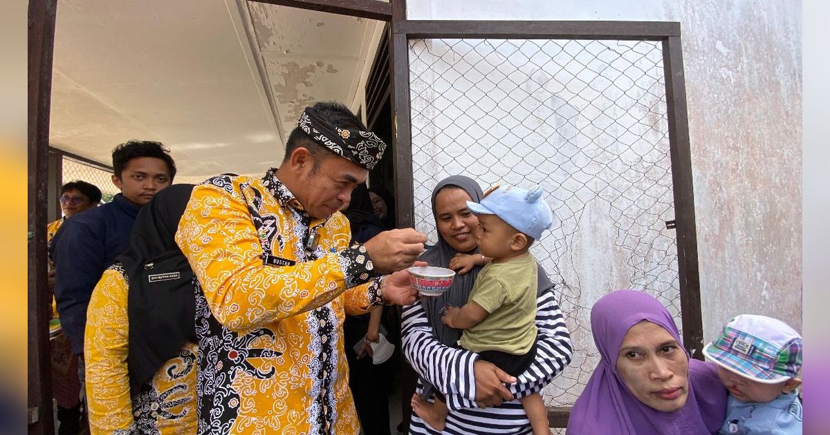 Intervensi Stunting, Pj Wali Kota Tarakan Pantau Pemberian Makanan Tambahan Pada Balita