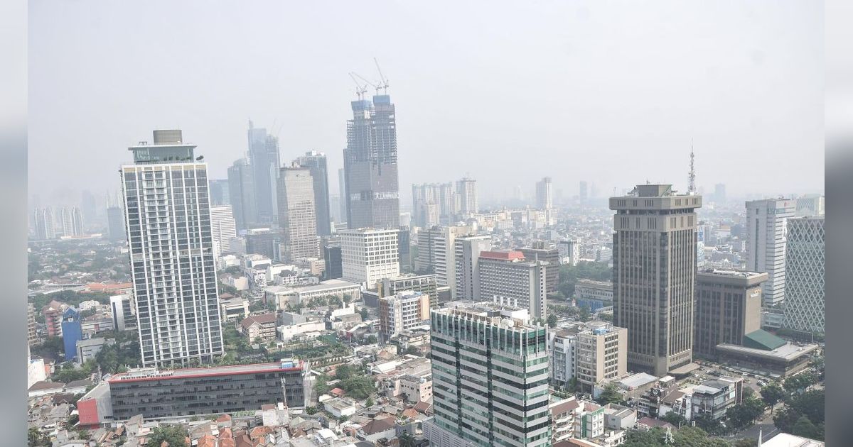 Jumat Pagi, Kualitas Udara Jakarta Tidak Sehat