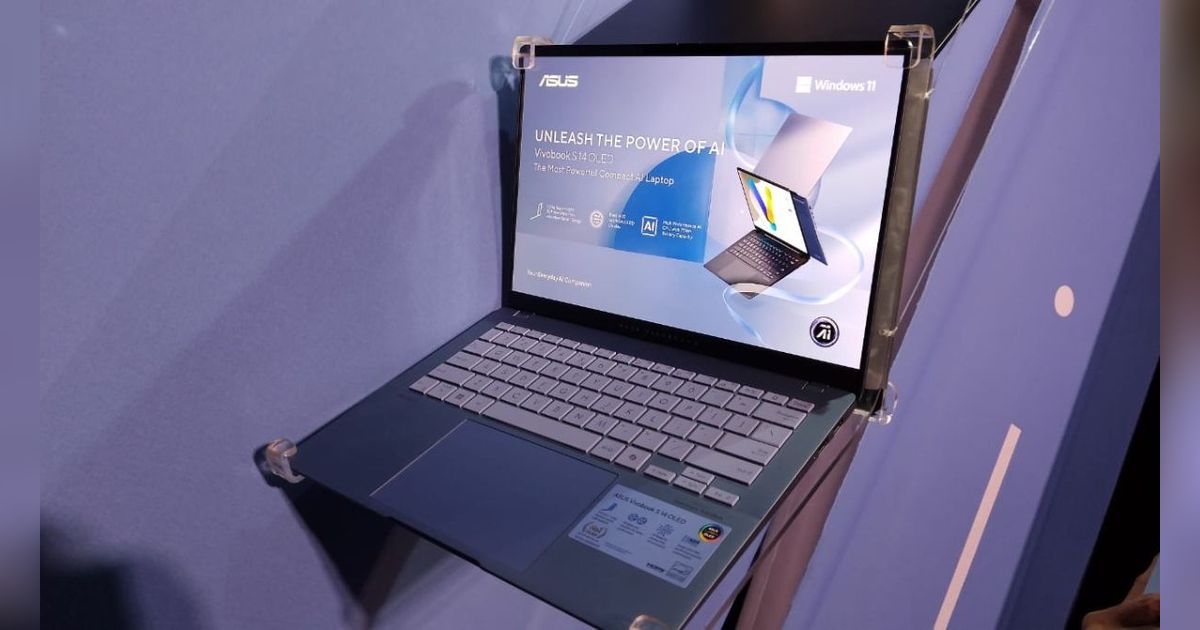Kecanggihan Laptop AI ASUS Vivobook S 14 OLED, Dibanderol Mulai Rp13 Juta