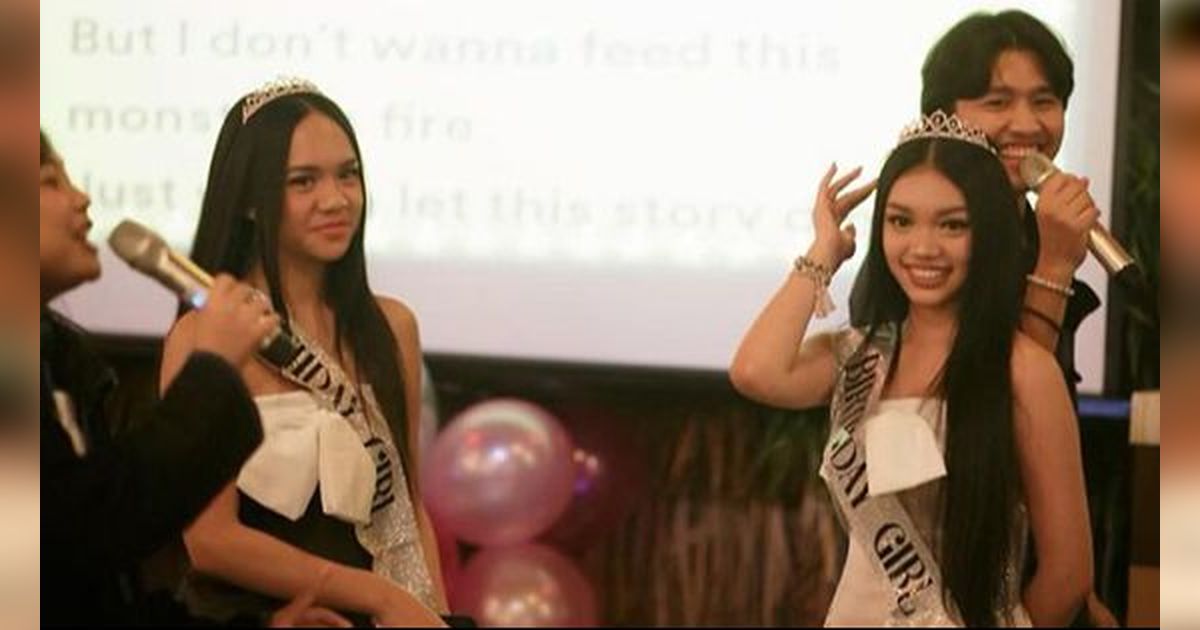 10 Potret Naura Ayu dan Neona Ayu Rayakan Ulang Tahun Bersama, Tampil 'Kembar' Bak Kylie-Kendall
