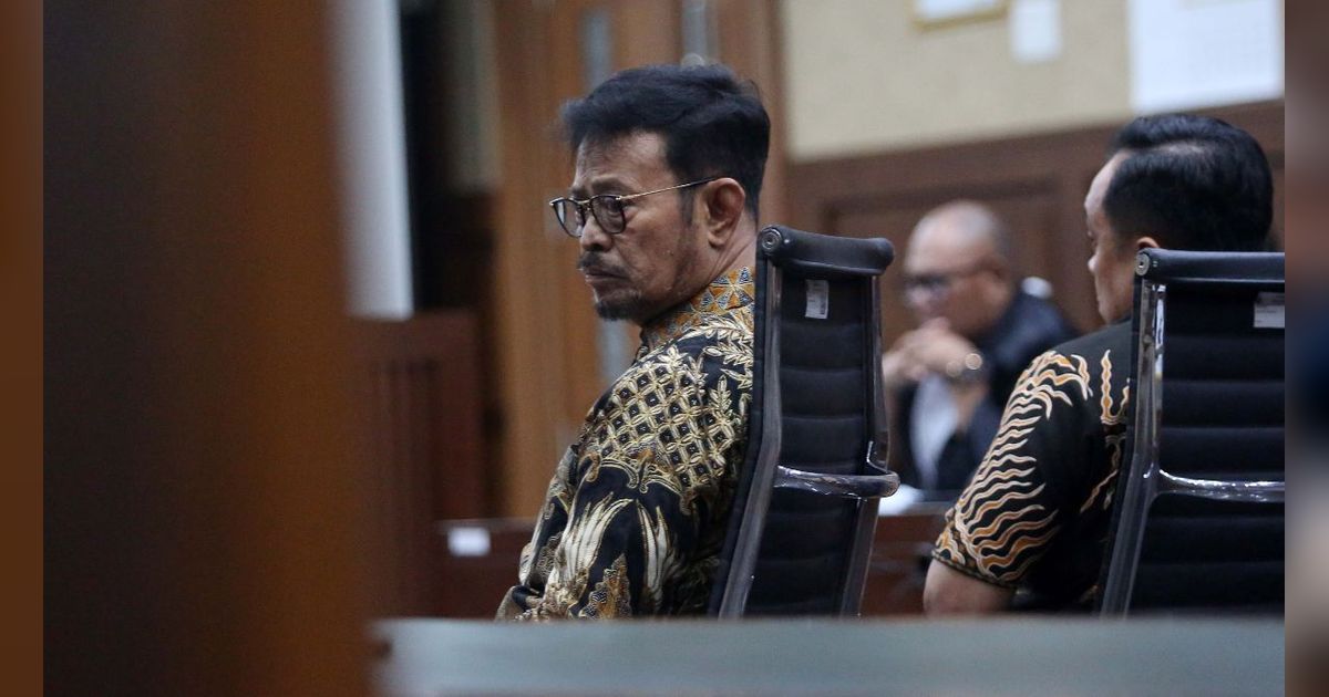 Dituntut 12 Tahun, SYL Singgung Nama Presiden Jokowi