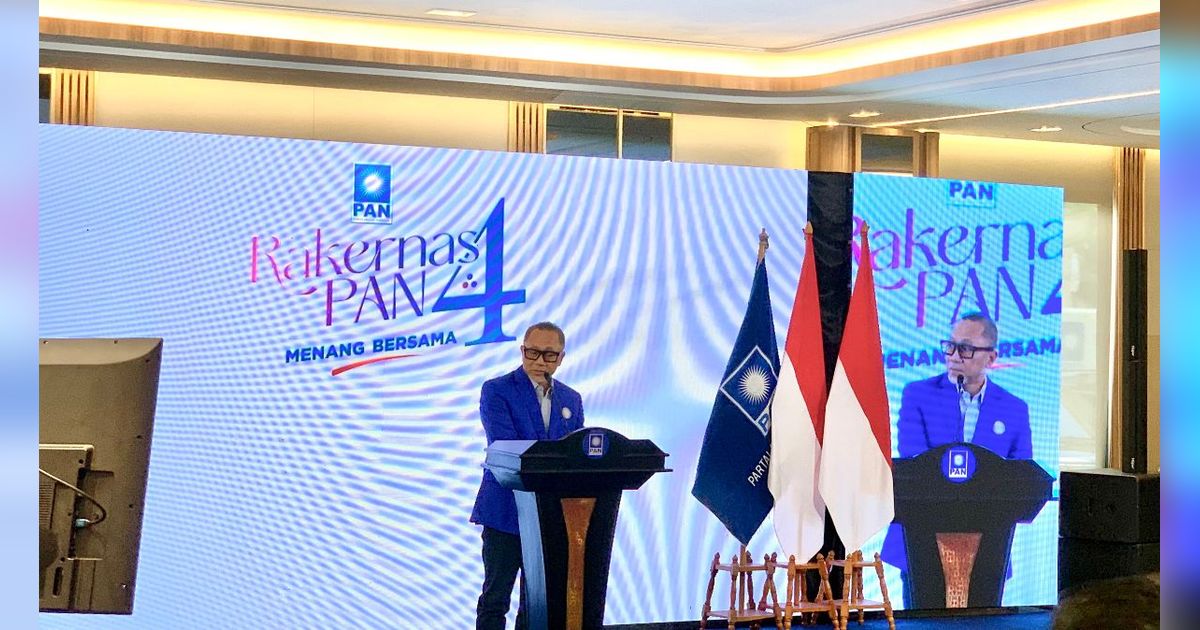 Zulhas Mengaku Dapat Resep Politik dari Jokowi, Targetkan PAN Posisi 4 pada Pemilu 2029