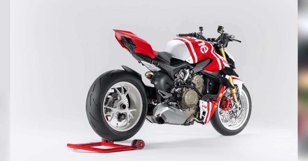 Ducati Indonesia memperkenalkan Streetfighter V4 S Edisi Terbatas, mainan baru bagi para kolektor.