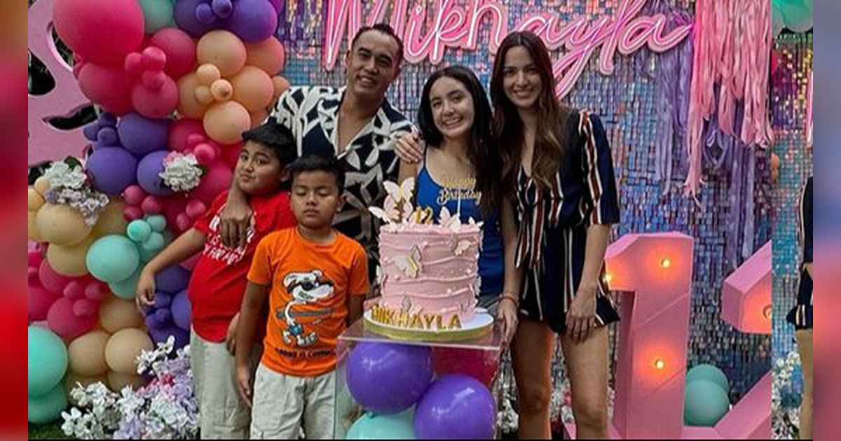 10 Potret Acara Ultah Mikhayla ke-12, Cantiknya Pelek-Ketiplek sama Nia Ramadhani