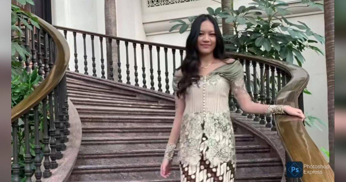 Potret Cantik Lula Putri Bimbim Slank di Acara Wisuda SMA, Tampil Berkebaya Anggun Banget