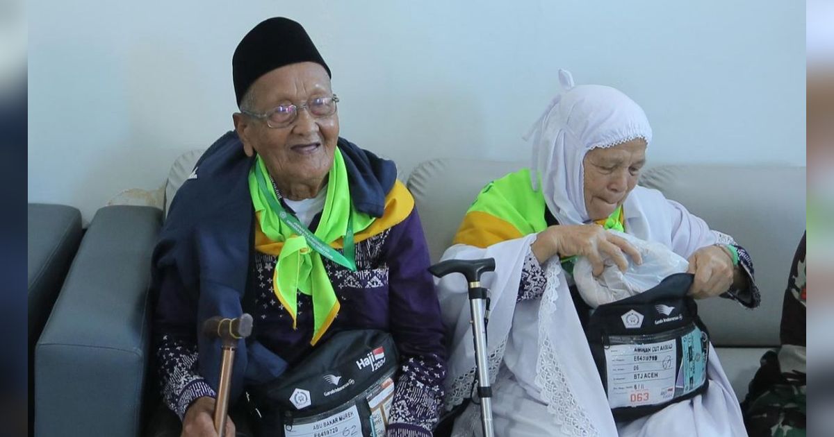 Kisah Jemaah Haji Aceh Berusia Hampir Satu Abad, Penuh Semangat ke Tanah Suci