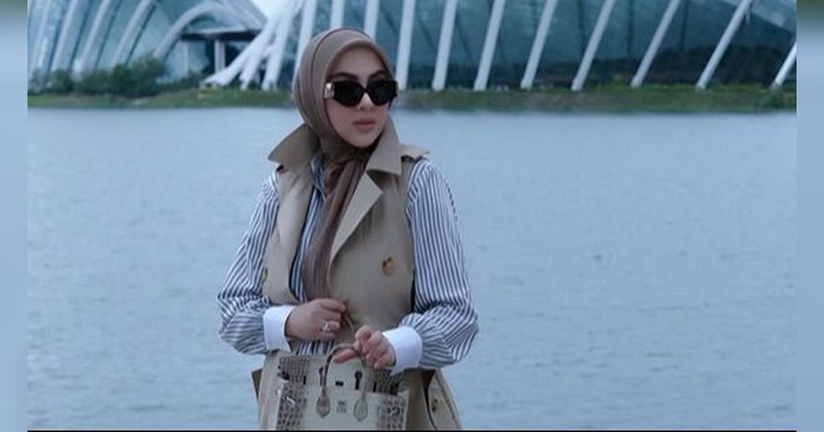 Tinggal di Singapura Selama Hamil, Lihat Penampakan Hotel Syahrini yang Langsung Menghadap ke Taman Merlion