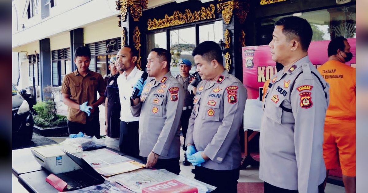 Usut Penyewaan Mobil Bodong di Bali, Polisi Malah Temukan Sindikat Pemalsuan STNK, Begini Modusnya