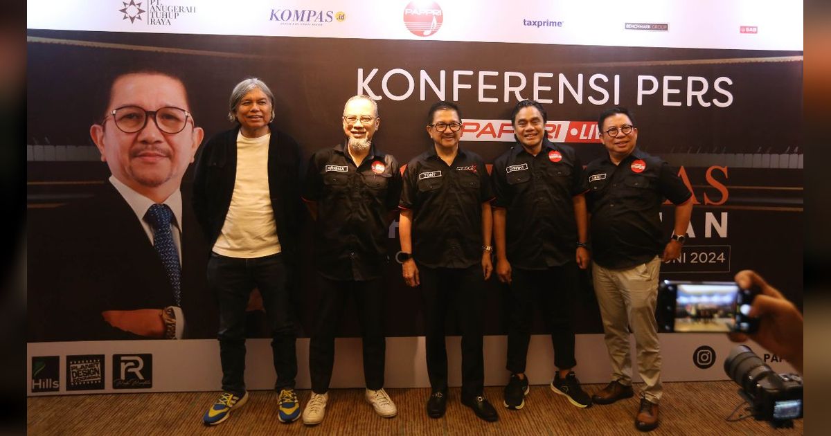 Rayakan 40 Tahun Bermusik, Tony Wenas Gelar Konser Tunggal Bertajuk 'The Piano Man'