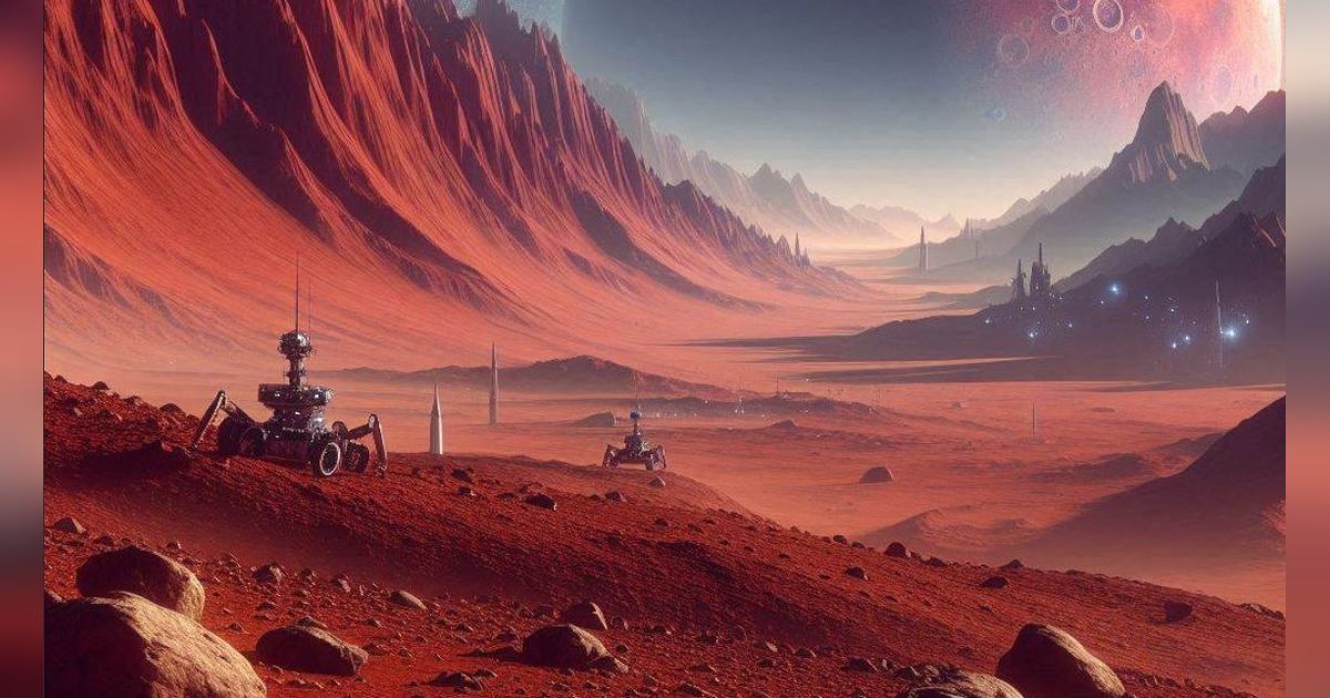 Ilmuwan Ungkap Mars Punya Potensi Dihujani Asteroid Lebih Banyak dari Bumi, Misi ke Planet Merah Terancam Gagal?
