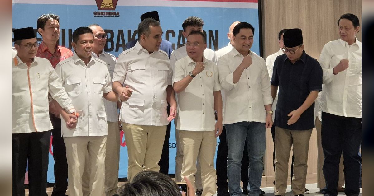 Gerindra dan 6 Partai Usung Andra Soni-Dimyati Natakusumah di Pilgub Banten 2024