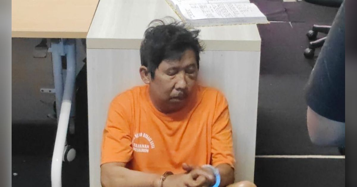 Tampang Pelaku Pembunuhan Bocah Dalam Karung di Bekasi, Dua Kali Cabuli Korban