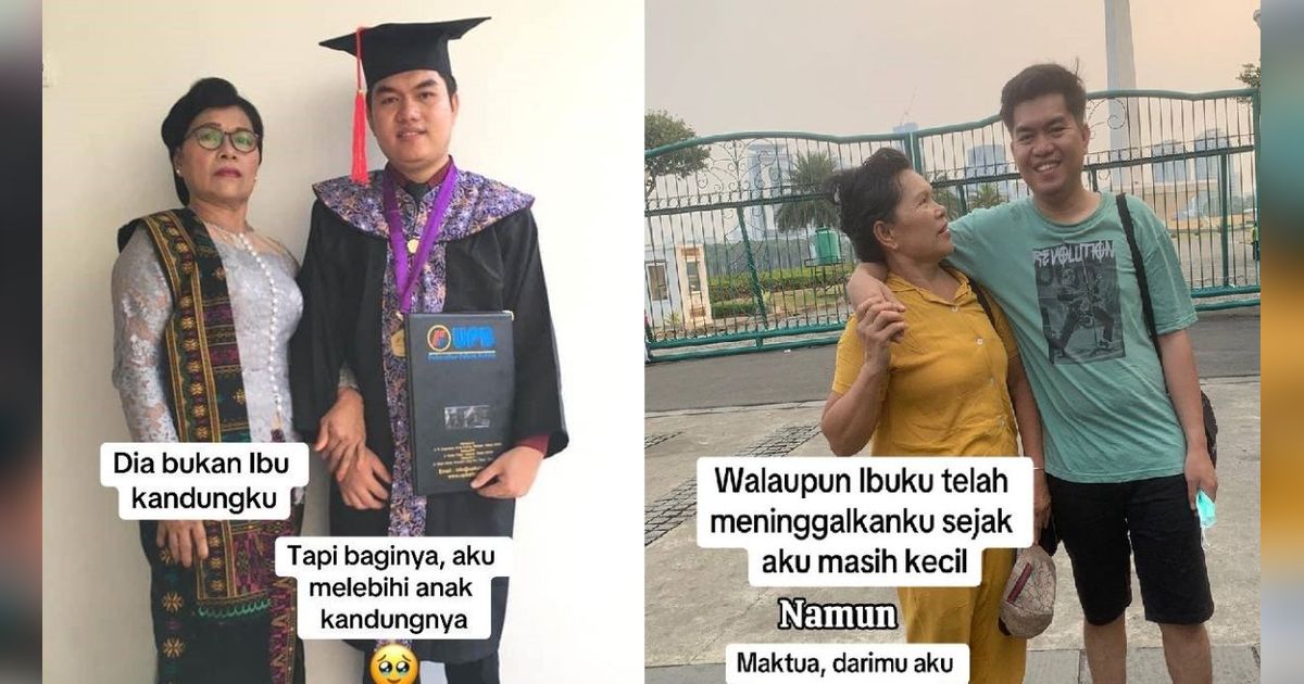 Kisah Haru Pria Hidup dengan Kakak Ibunya, Dirawat Baik hingga Kini Bisa Hidup Mandiri