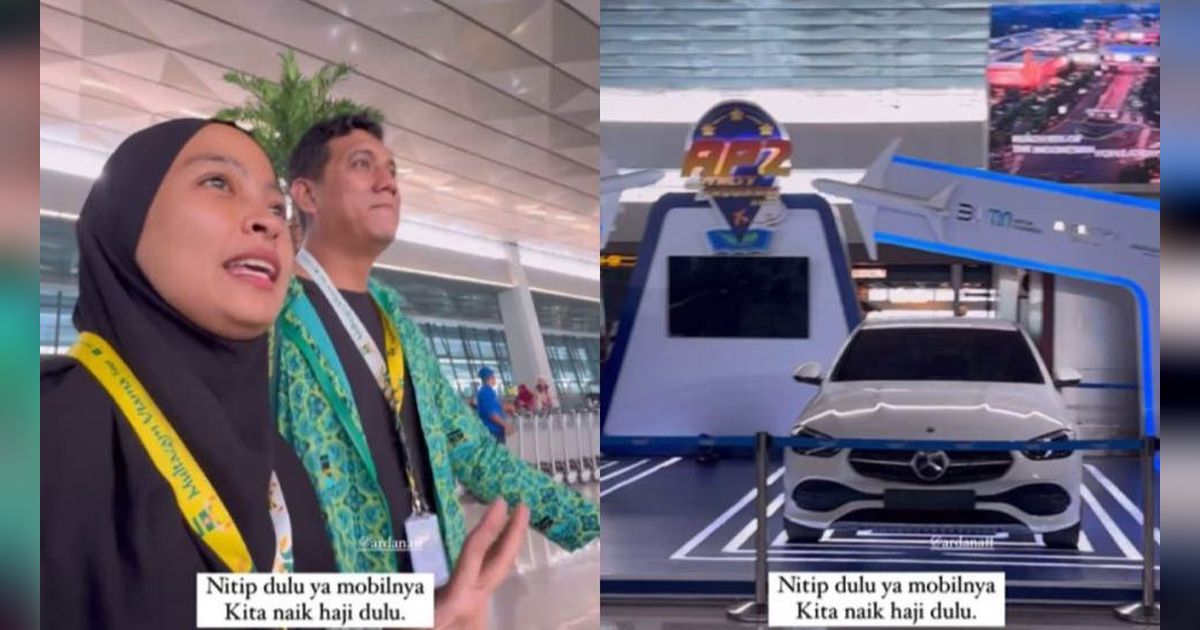 10 Potret Tantri Kotak dan Arda Berangkat Haji: Daftar Tak Sampai Setahun