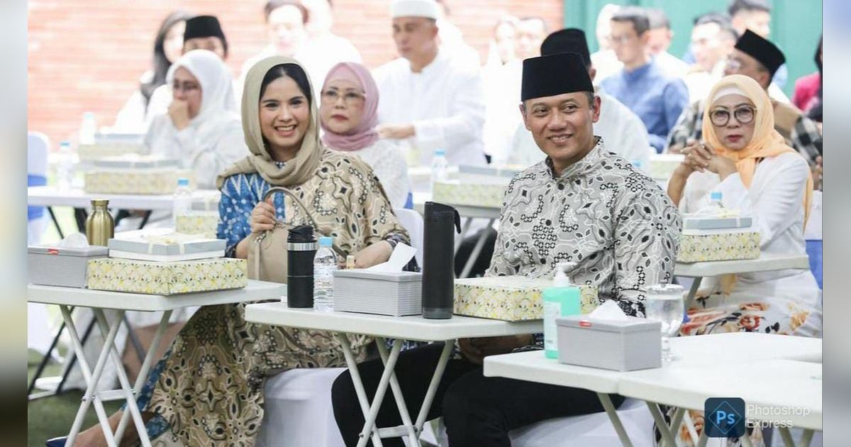 Potret Cantik Annisa Yudhoyono di Acara Pengajian, Tampil Berkerudung Curi Perhatian