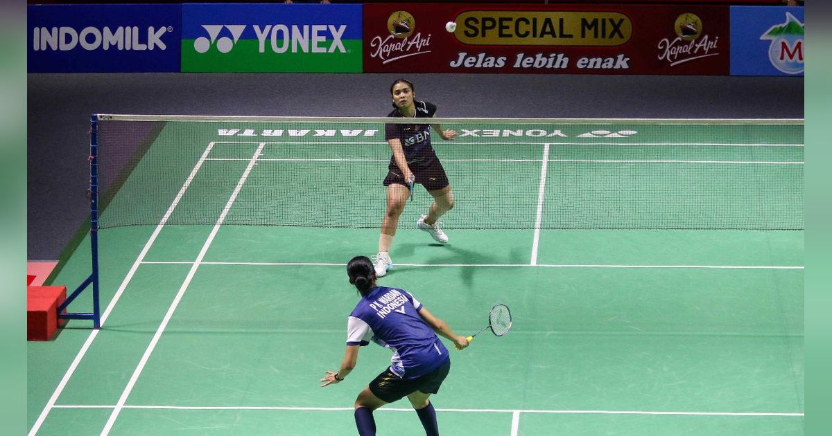 FOTO: Hasil Indonesia Open 2024: Gregoria Mariska Tumbangkan Putri KW