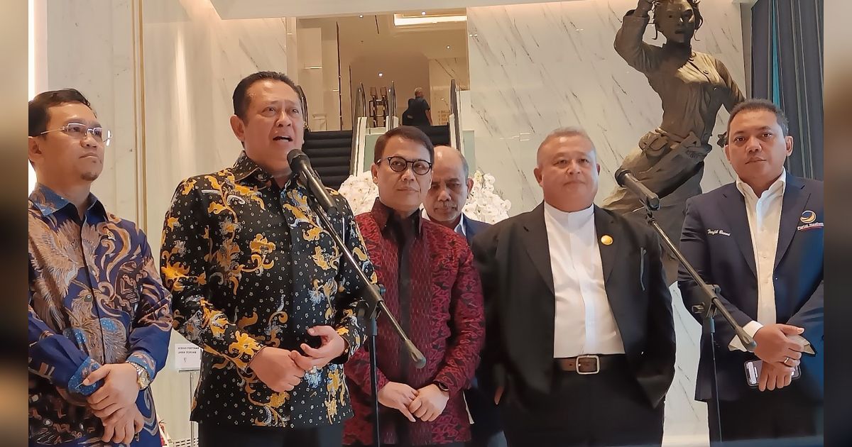 Pimpinan MPR Bertemu Surya Paloh, Bahas Kondisi dan Demokrasi Bangsa