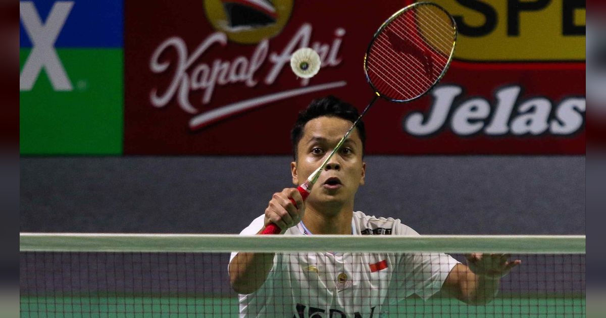 FOTO: Hasil Indonesia Open 2024: Anthony Ginting Tersingkir di Tangan Tunggal Jepang