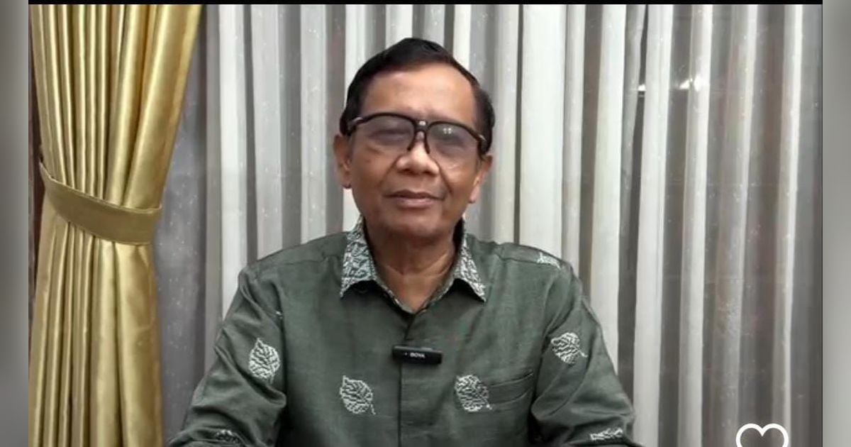 Mahfud MD Sebut Penguntitan Jampidsus oleh Densus 88 Tidak Bisa Diselesaikan Secara Internal, Ini Alasannya