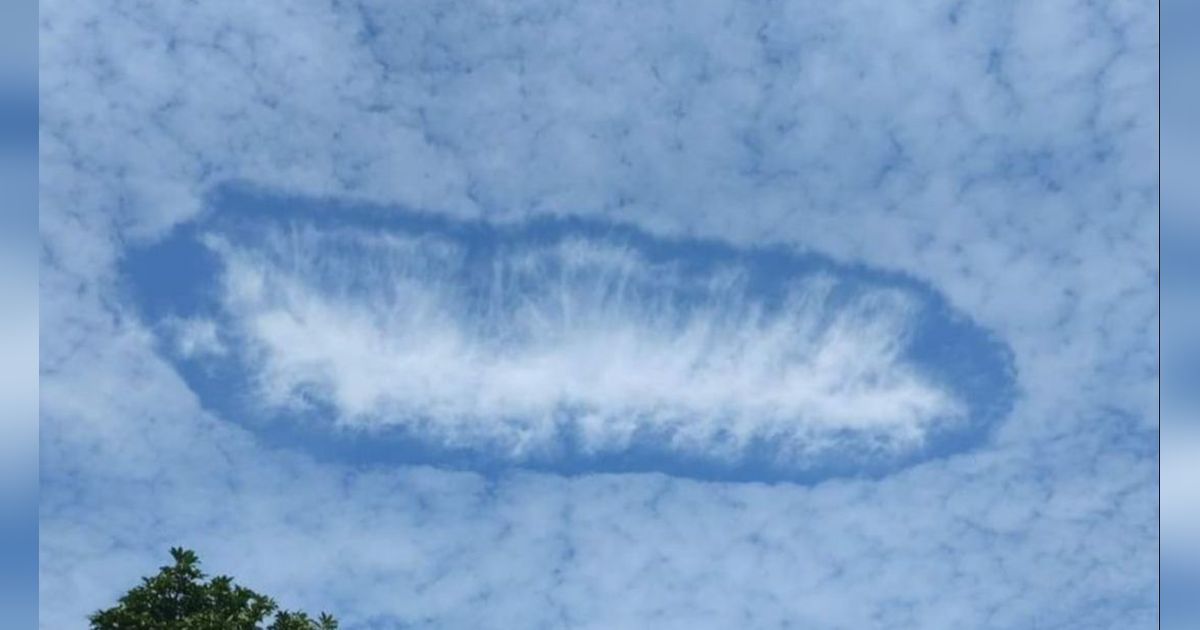 Heboh Fenomena Awan Berlubang di Langit Jember, Ini Penjelasan BMKG