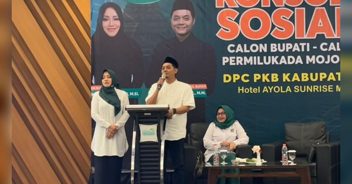 PKB Resmi Usung Ikfina - Gus Sa'dulloh di Pilkada Mojokerto