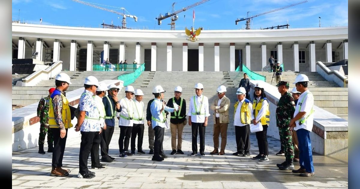 Dampingi Presiden Jokowi Tinjau IKN, Mendagri: Saya Tidak Sabar Ingin Pindah ke Sini