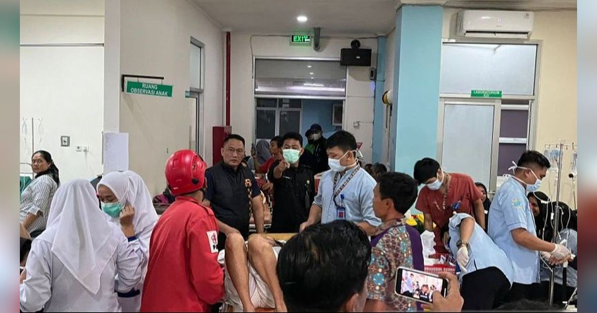 Korban Keracunan Makanan di Desa Sekarwangi Sukabumi Bertambah jadi 132 Orang