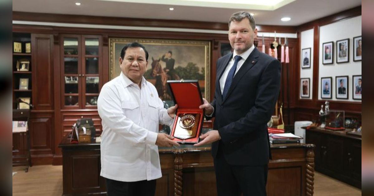 Prabowo Bahas Kerja Sama Bidang Industri Pertahanan dengan Slovakia