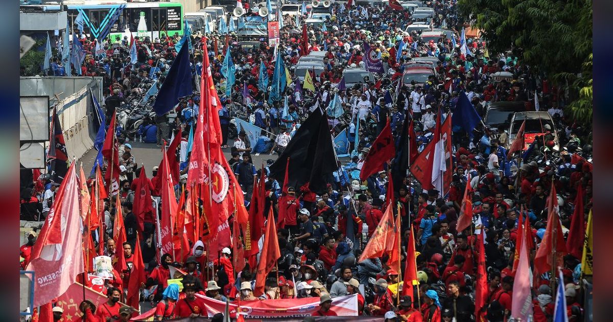 1.416 Personel Gabungan Amankan Demo Tolak Tapera di Depan Istana Negara