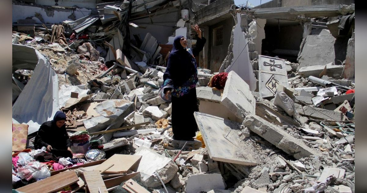 Biadab! Sniper Israel Tembak Wanita Palestina Hingga Kakinya Putus saat Sedang Mencari Makanan buat Anaknya
