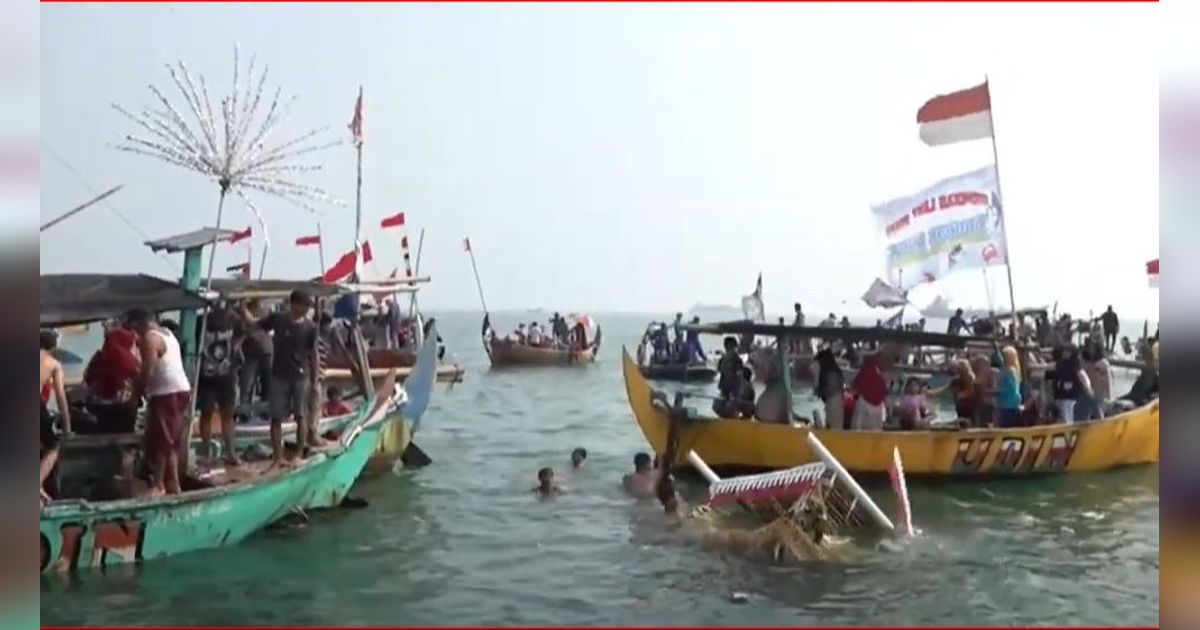 Sempat Vakum selama Pandemi COVID-19, Ini Fakta Unik Sedekah Laut Tambaklorok yang Digelar para Nelayan Semarang
