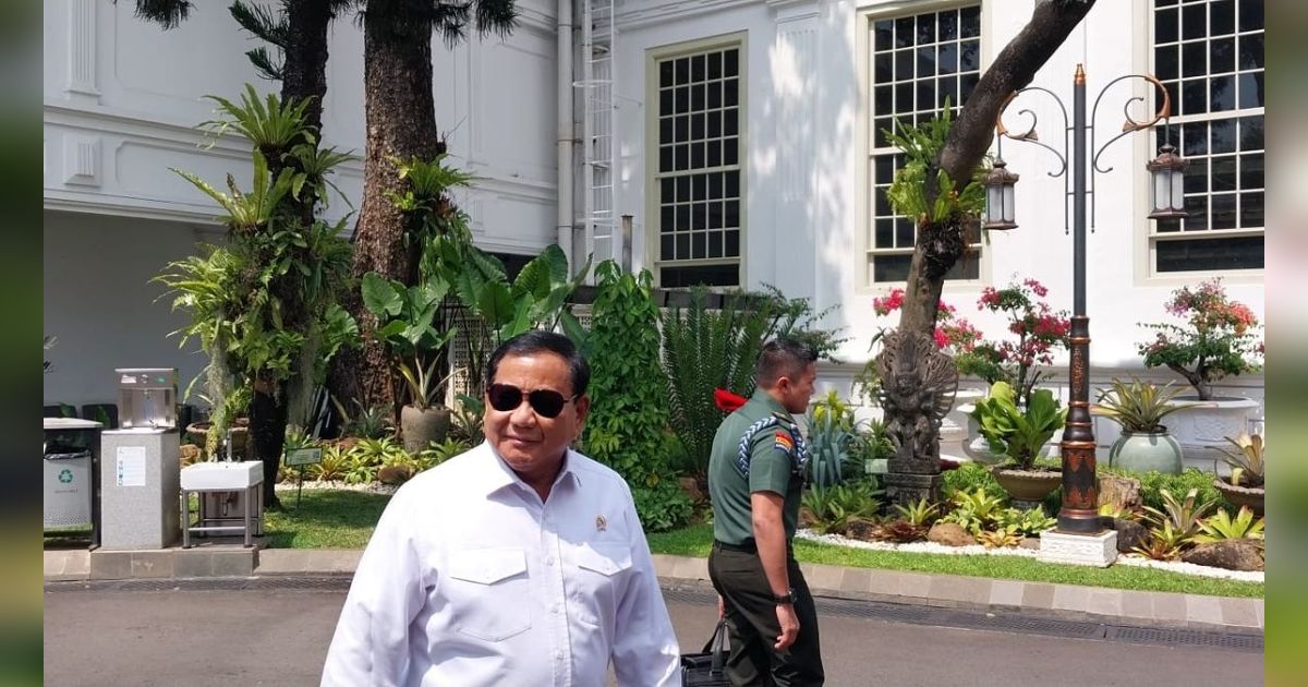 Siang-Siang, Prabowo Menghadap Jokowi di Istana Ternyata Laporan Soal Ini
