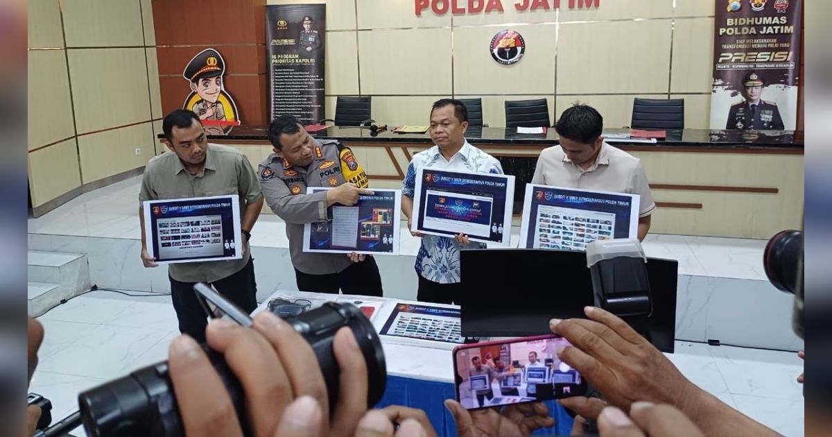 Pria Asal Malang Ditangkap Karena Bikin Website Konten Porno Anak, Raup Untung Capai Rp1 M