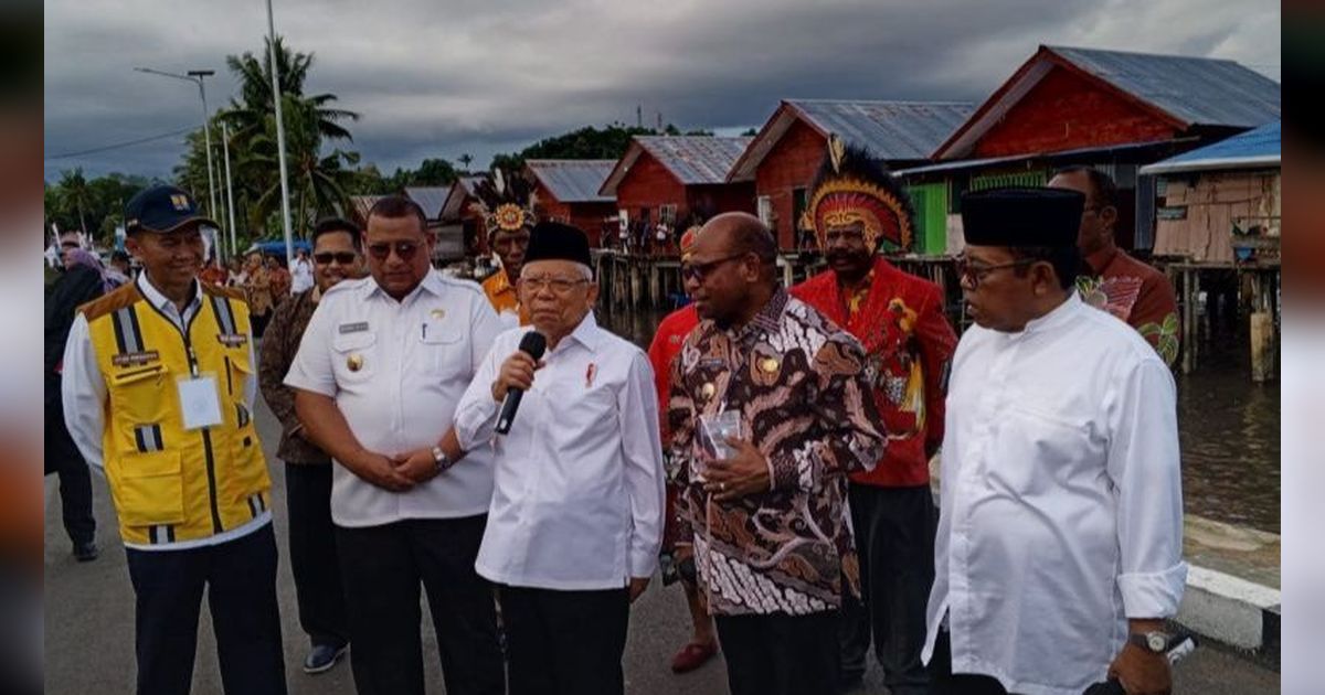 Ini Kata Wapres Ma'ruf Amin Terkait Penolakan Alih Fungsi Hutan Adat hingga Viral Tagar 'All Eyes On Papua'