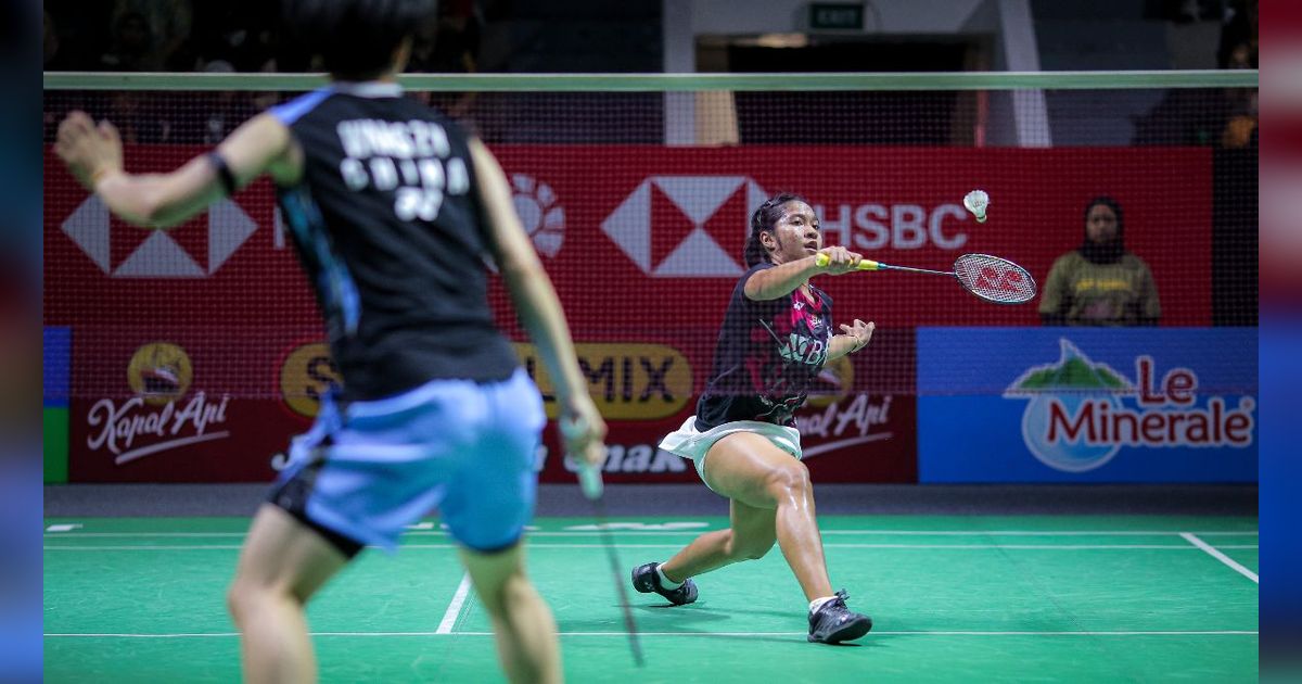 FOTO: Hasil Indonesia Open 2024: Ester Nurumi Tak Berkutik di Tangan Tunggal Putri China