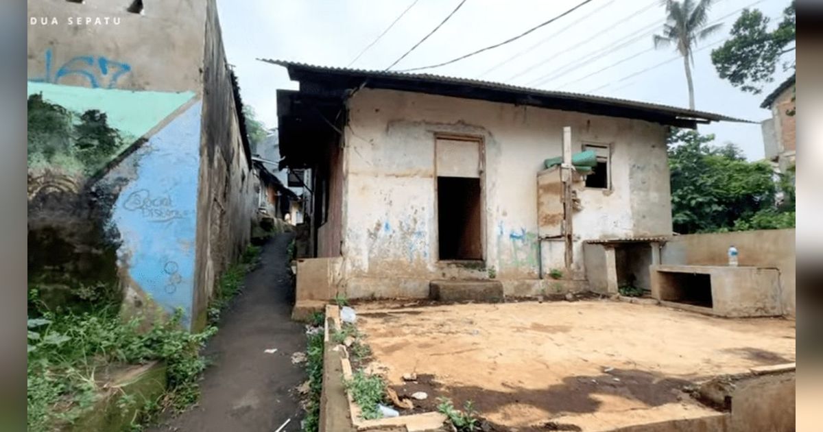 Jauh dari Ingar Bingar Perkotaan, Begini Potret Permukiman Terbengkalai di Tengah Kota Jakarta, bak Kampung Mati
