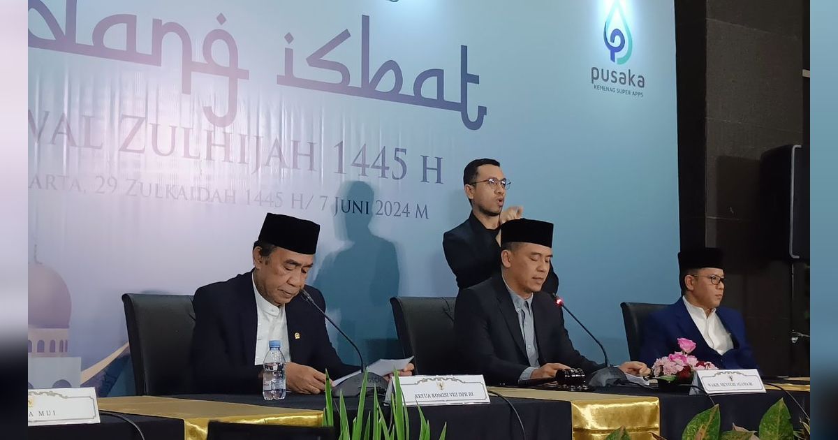 Pemerintah Tetapkan Hari Raya Iduladha Jatuh Pada Senin 17 Juni 2024