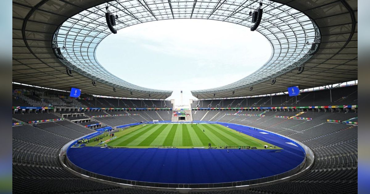 FOTO: Mengintip Olympiastadion Berlin, Jejak Kejayaan Adolf Hiltler yang Jadi Venue Euro 2024