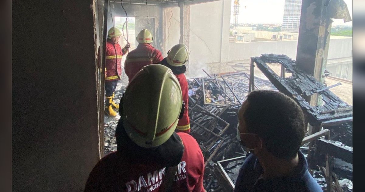 Lantai 5 Hotel All Nite & Day Alam Sutera Terbakar, 3 Pekerja Tewas dan 3 Lainnya Terluka