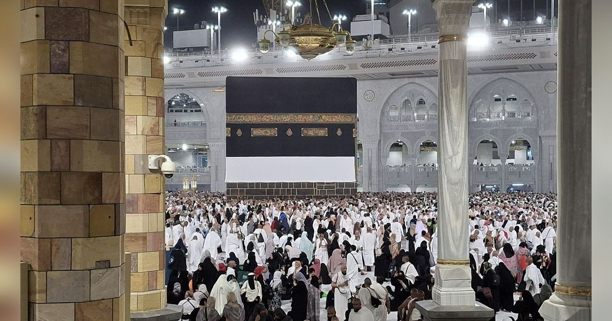 Begini Suasana Terkini Masjidil Haram Jelang Pelaksanaan Ibadah Haji