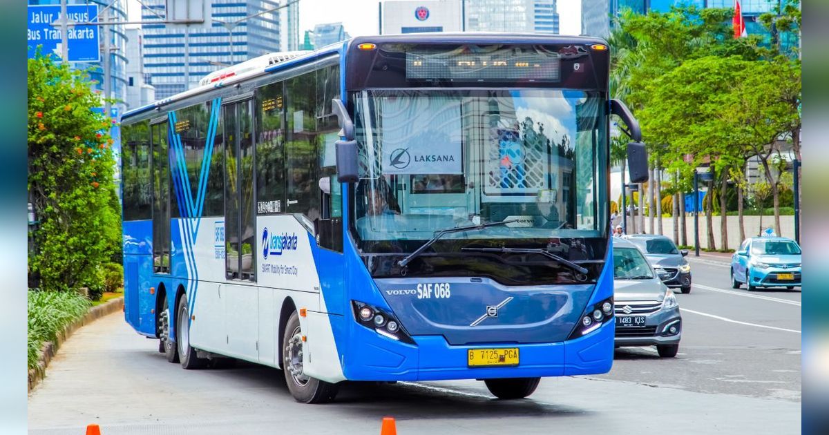 HUT Jakarta Naik Transjakarta, MRT dan LRT Hanya Rp1 pada 22-23 Juni